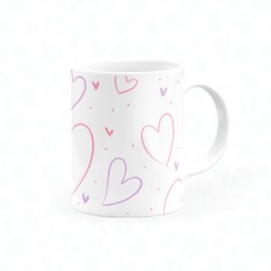 Caneca Ser Mãe é ter o coração batendo fora do peito - Canecas 24 Horas