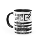 Caneca Designer Gráfico - Nomeando Projeto