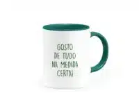 Caneca Nutrição - Gosto de tudo na medida certa! - Imagem 2