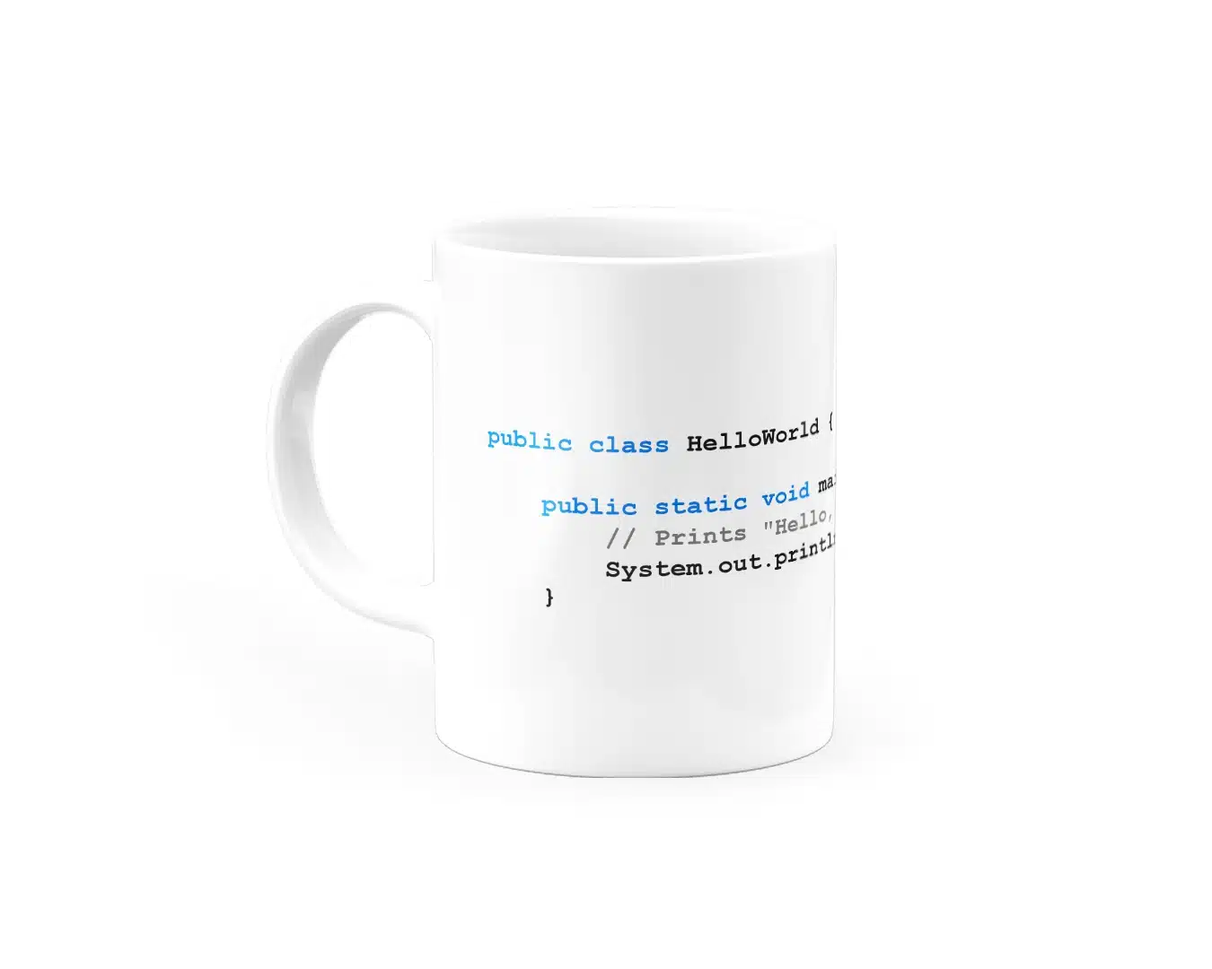 Caneca Programação Código