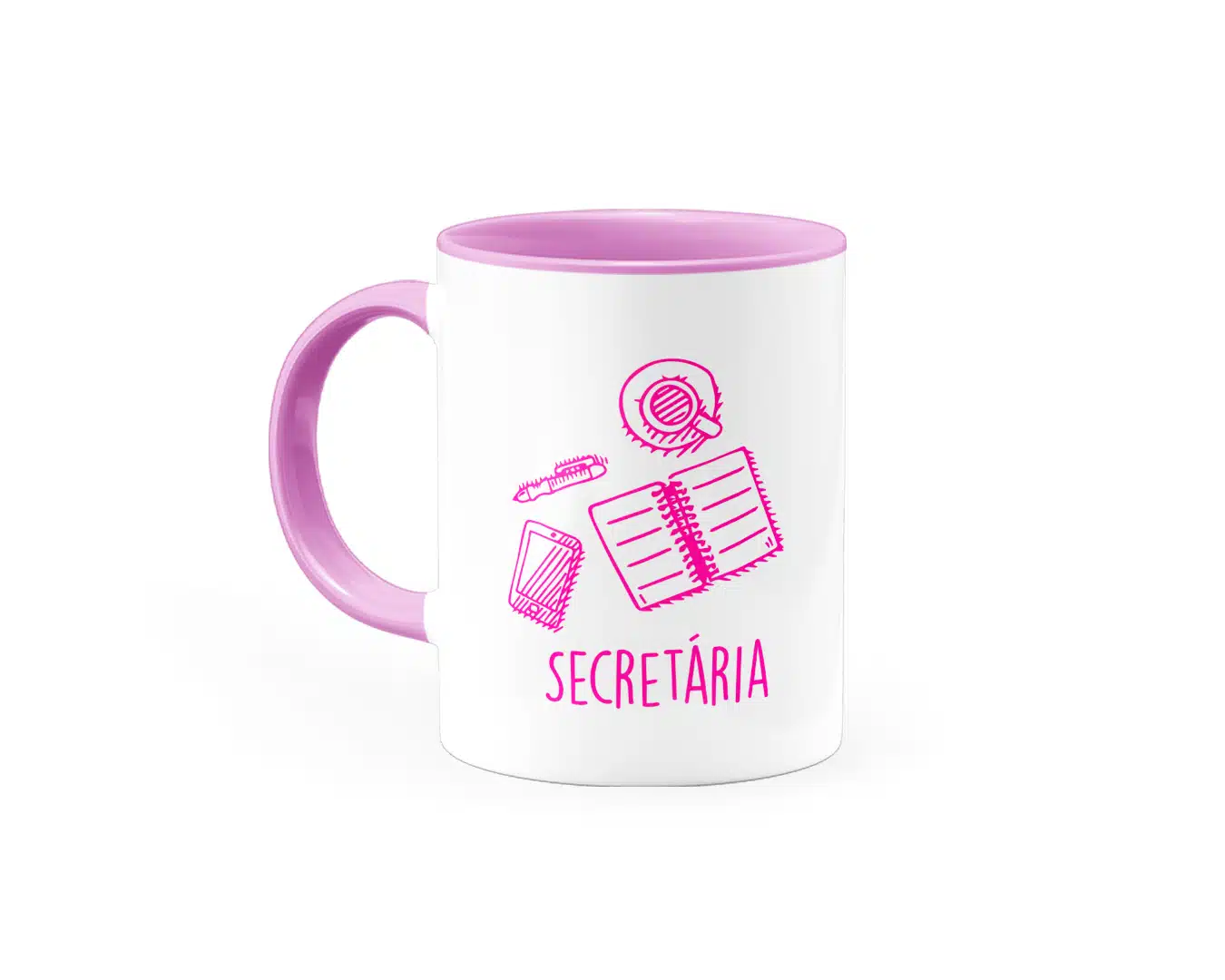 Caneca Secretária - Fazer Uma Coisa Por Vez, É Para Os Fracos! - Imagem 1