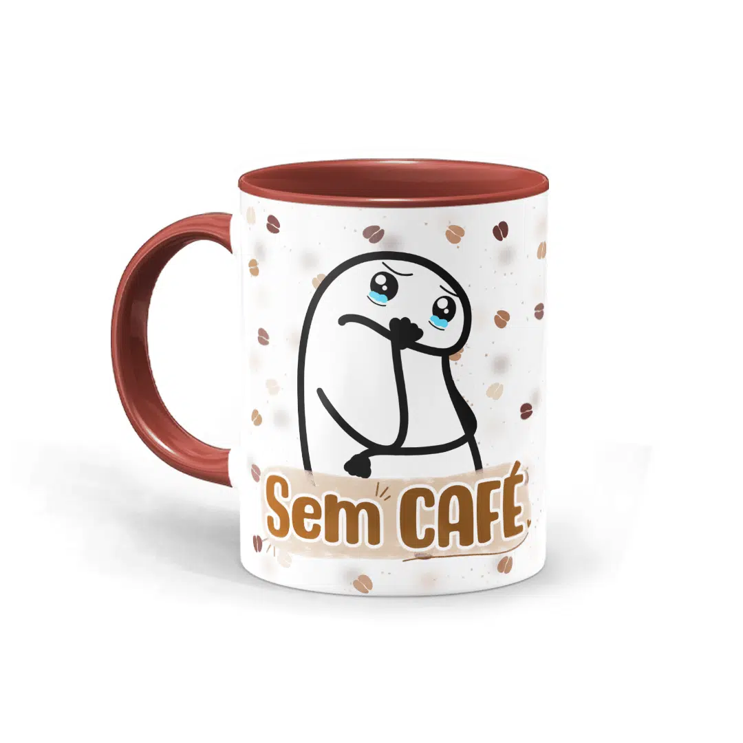 Caneca Flork - Sem Café E Com Café - Imagem 1