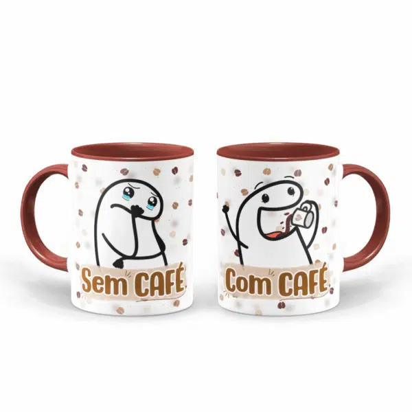 Caneca Flork - Sem Café E Com Café - Imagem 3