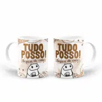 Caneca Flork - Tudo posso! Depois do café - Imagem 3
