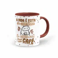 Caneca Flork - a vida é feita de escolhas, eu escolhi não ficar sem café - Imagem 2