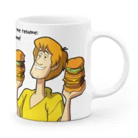 Caneca três palavras que me resume: tô com fome - Imagem 4