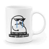 Caneca Flork - comida gostosa vs barriga chapada - Imagem 2