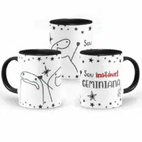 Caneca Flork - sou geminiana - Imagem 2