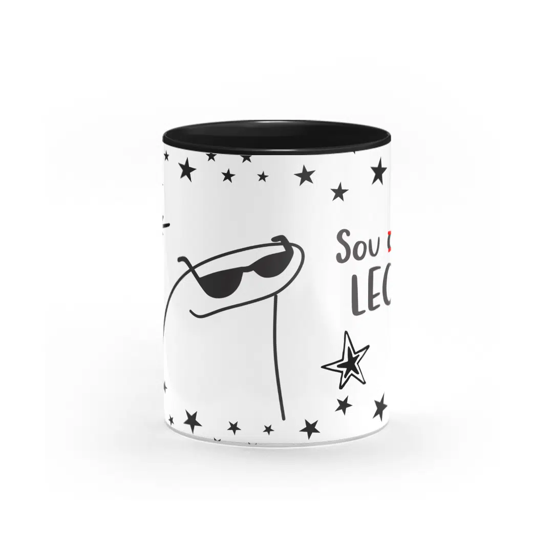 Caneca Flork - sou leonina