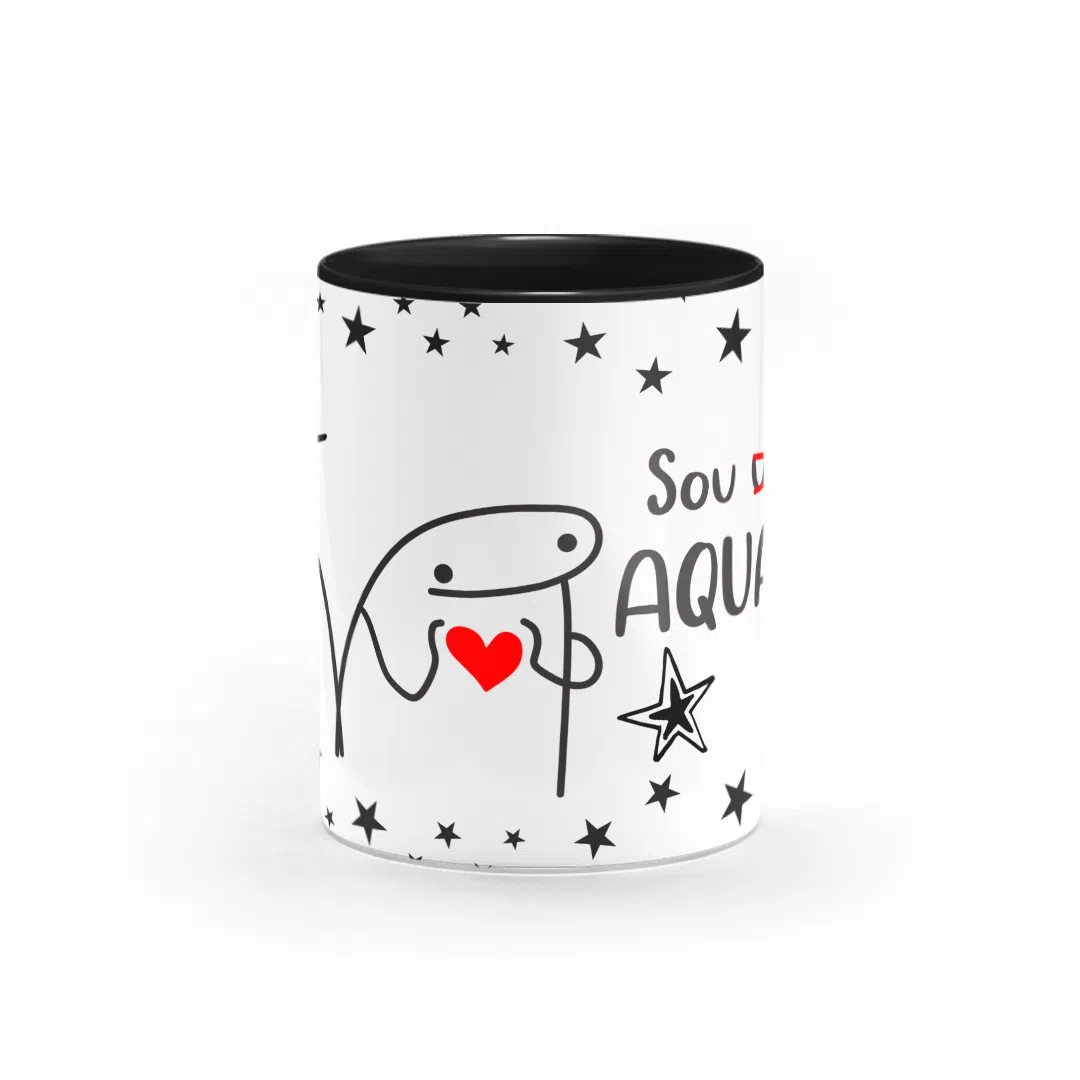 Caneca Flork - Sou Aquariana - Imagem 1