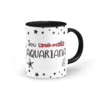 Caneca Flork - sou aquariana - Imagem 4