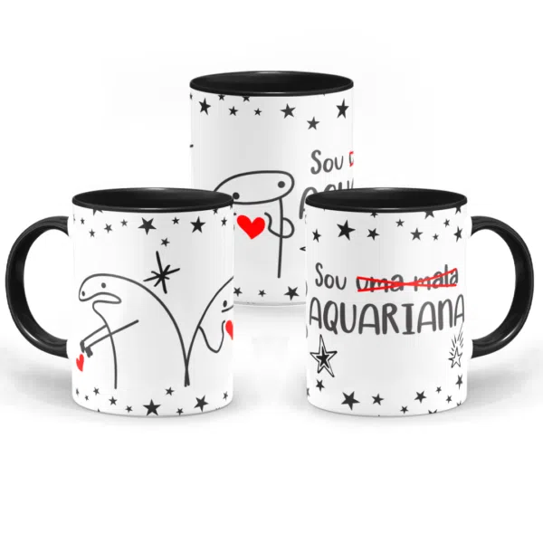 Caneca Flork - Sou Aquariana - Imagem 2