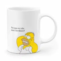 Caneca Homer Simpson vamos trabalhar na força do ódio - Imagem 2