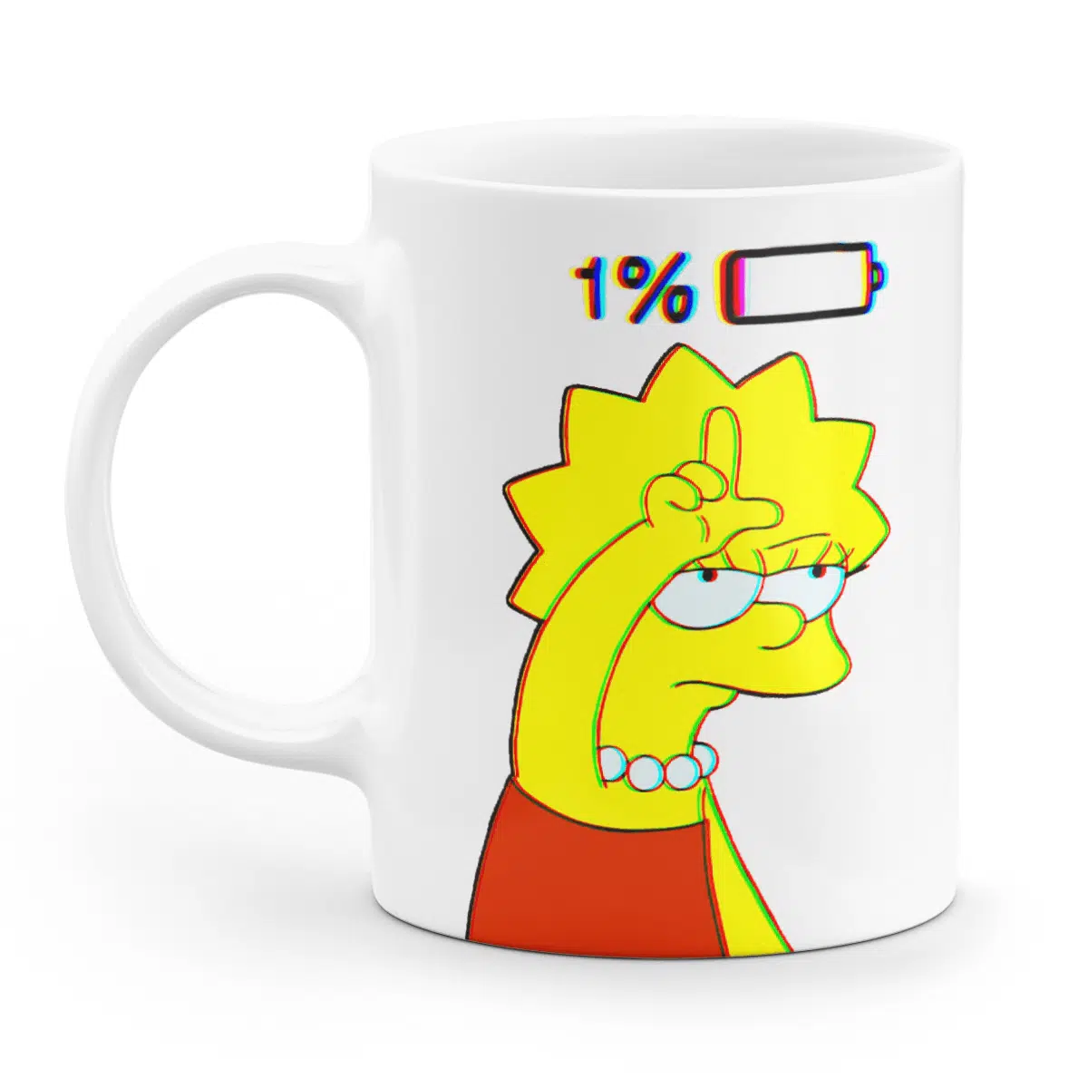 Caneca Lisa Simpson - hoje não