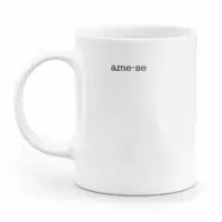 Caneca minimalista ame-se