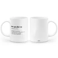 Caneca minimalista terça-feira - Imagem 3