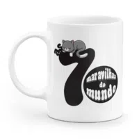 Caneca as 7 maravilhas do mundo