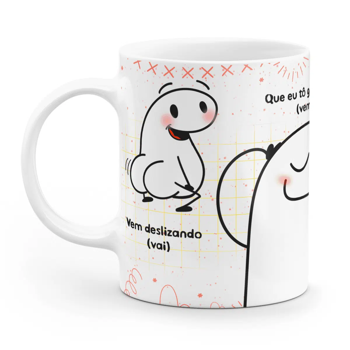 Caneca Flork Zona De Perigo - Imagem 1