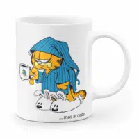 Caneca minimalista Garfield – não tava muito afim não, mas acordei