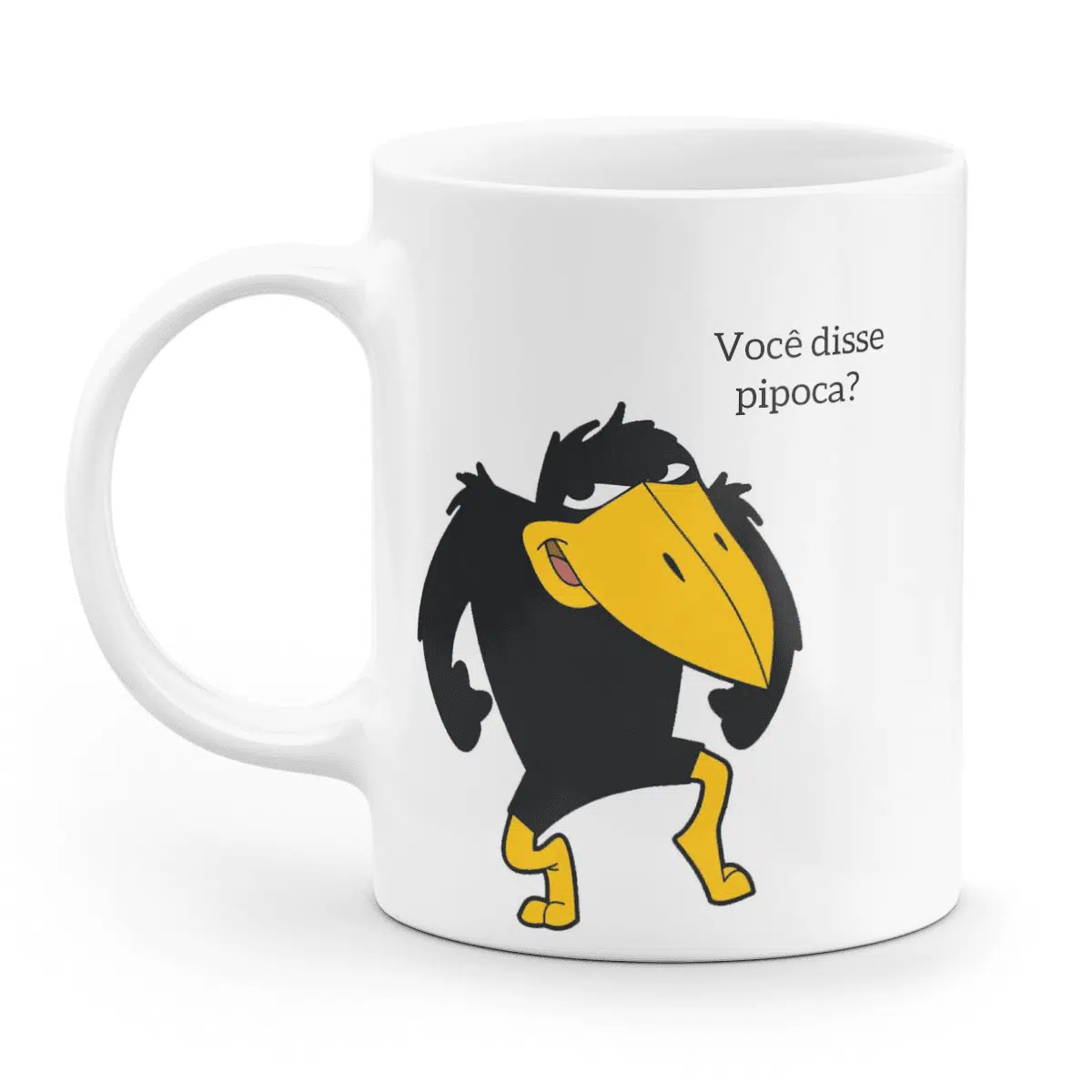 Caneca Pica-Pau Jubileu - você disse pipoca?