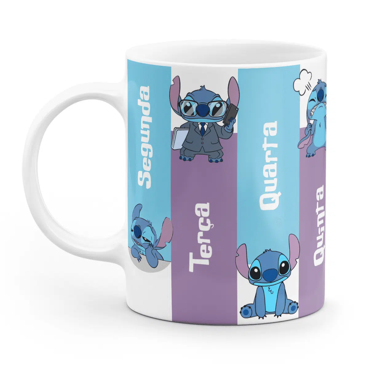 Caneca semana com Stitch