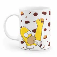 Caneca Páscoa Os Simpsons - Homer Simpson