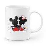 Caneca Mickey & Minnie - Não coloque limites em seus sonhos, coloque fé