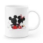 Caneca Mickey & Minnie - Não coloque limites em seus sonhos, coloque fé