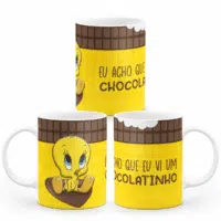 Caneca Páscoa Looney Tunes - Piu Piu - Imagem 4