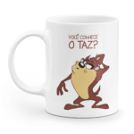 Caneca Páscoa Looney Tunes - Taz