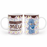 Caneca Páscoa Ursinhos Carinhosos - Zangadinho - Imagem 3