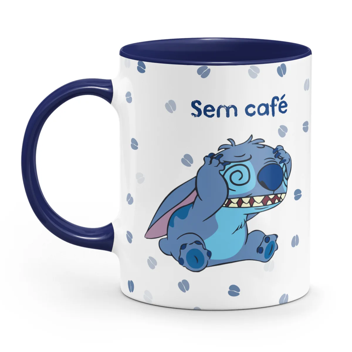Caneca Stitch - Sem Café E Com Café - Imagem 1