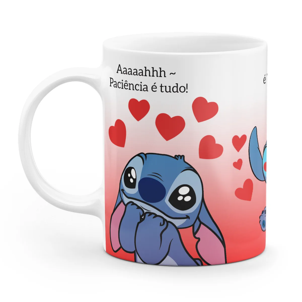 Caneca Stitch - Paciência É Tudo Que Eu Não Tenho - Imagem 1