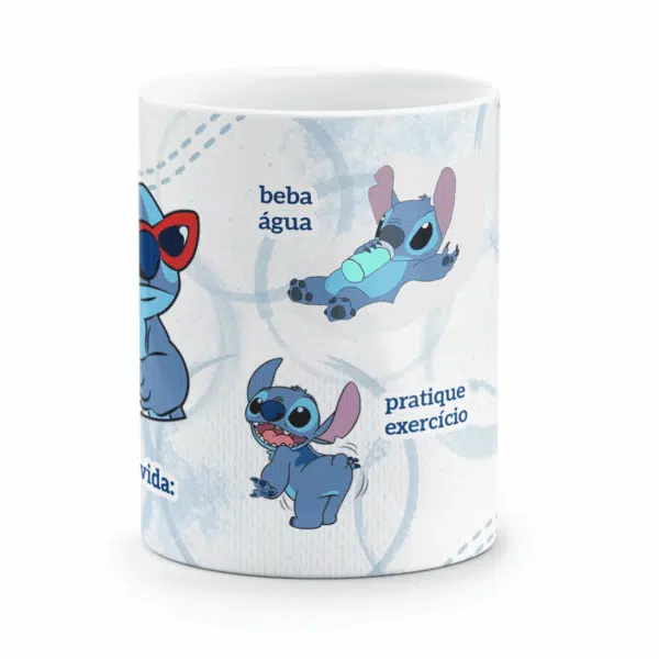 Caneca Stitch - Regras Da Vida - Imagem 2