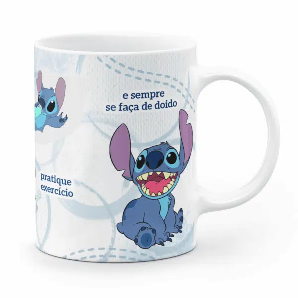 Caneca Stitch - Regras Da Vida - Imagem 3