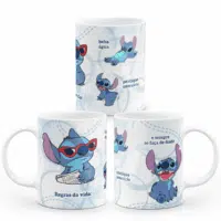 Caneca Stitch - Regras da vida - Imagem 4