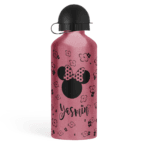 Garrafa Squeeze de Alumínio Rose Personalizada - 500ml