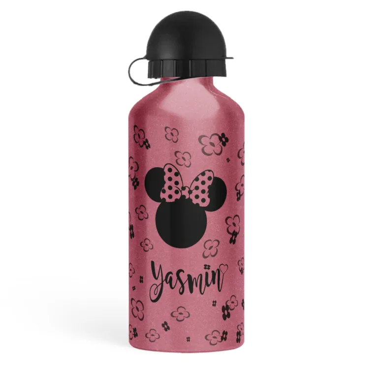 Garrafa Squeeze De Alumínio Rose Personalizada - 500Ml